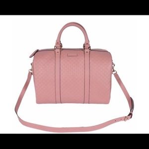 Gucci Boston Microguccissima Satchel